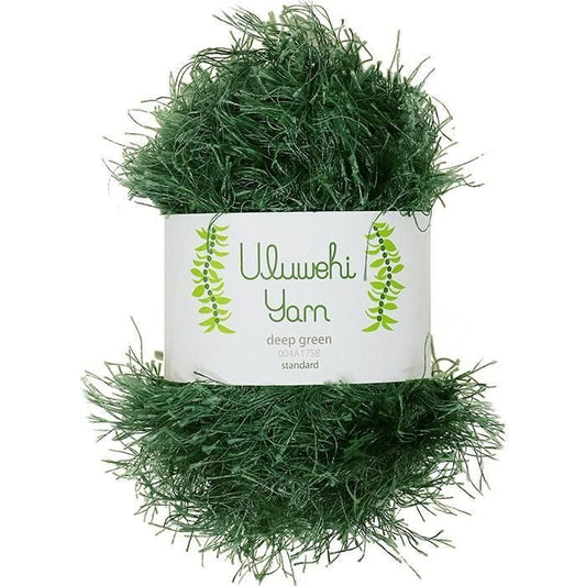 Wool yarn, Ulbehi Yarn, Deep Green, 50g [uysd-004A17SB] 