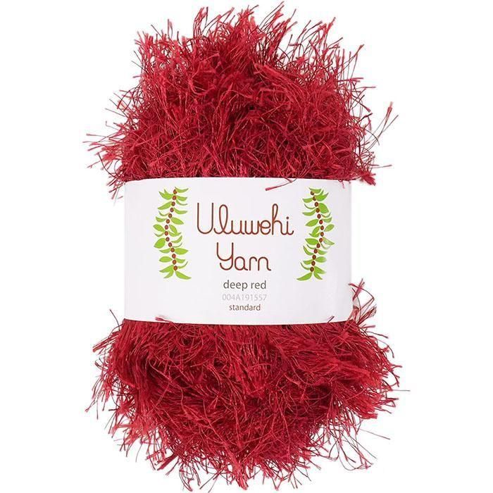 Wool yarn, Ulbehi Yarn, Deep Red, 50g [uysd-004A191557] 