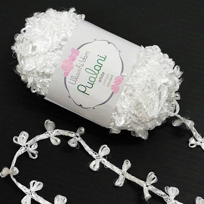 Ulubehi Yarn Pualani White Yarn 50g [uypl-UYPS001] 