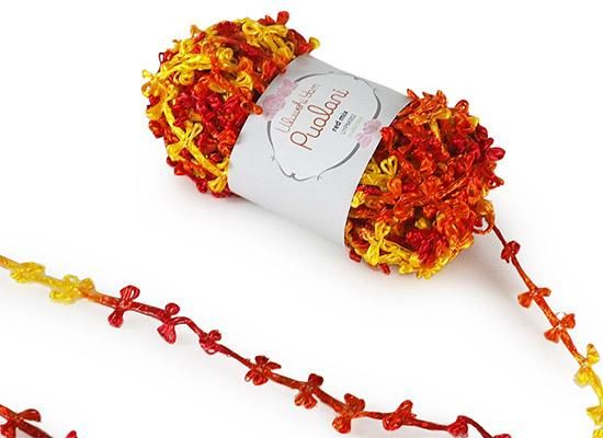 Ulubehi Yarn Pualani Red Mix 50g [uypl-UYPM002] 