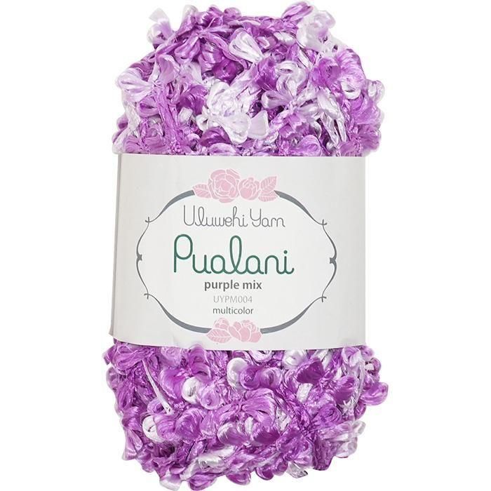 Ulubehi Yarn Pualani Purple Mix, 50g [uypl-UYPM004] 