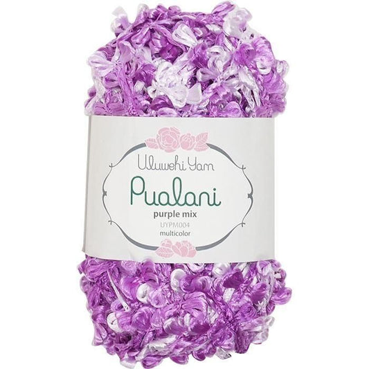 Ulubehi Yarn Pualani Purple Mix, 50g [uypl-UYPM004] 