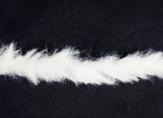 毛糸 ウルベヒヤーン マヌラニ ファーヤーン ホワイト 50g ［uyml-UYMS001］