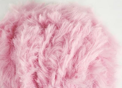 毛糸 ウルベヒヤーン マヌラニ ファーヤーン ライトピンク 50g ［uyml-UYMS011］