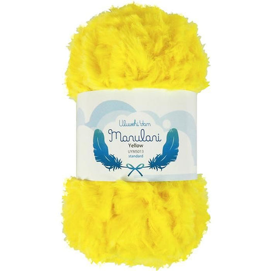 Ulubehi Yarn Manulani Fur Yarn Yellow 50g [uyml-UYMS013] 
