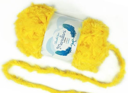 Ulubehi Yarn Manulani Fur Yarn Yellow 50g [uyml-UYMS013] 