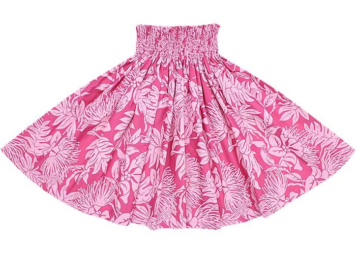 【カラーマッチ】パウスカート レフア・ラウアエ総柄 トロピカルピンク spau-K0007-tropicalpink