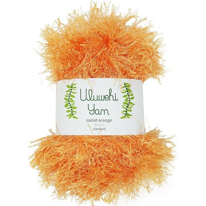 Wool yarn, Urubehi Yarn, Carrot Orange, 50g [uysd-004A51] 