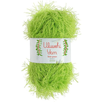Wool yarn, Ulbehi Yarn, Lime Green, 50g [uysd-004A53] 