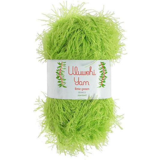 Wool yarn, Ulbehi Yarn, Lime Green, 50g [uysd-004A53] 