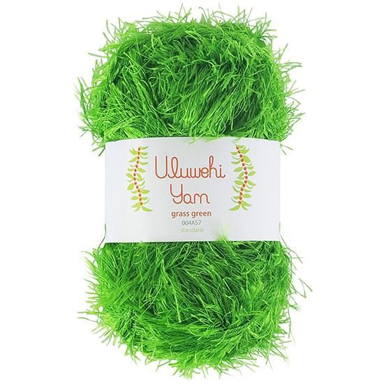 Wool yarn, Ulbehi Yarn, Grass Green, 50g [uysd-004A57] 