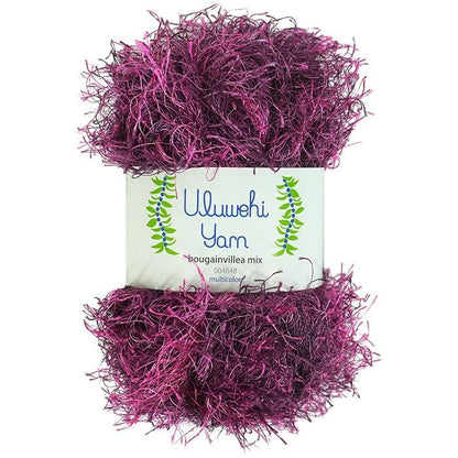Wool yarn, Ulbehi Yarn, Bougainvillea Mix, 50g [uymx-004B48] 