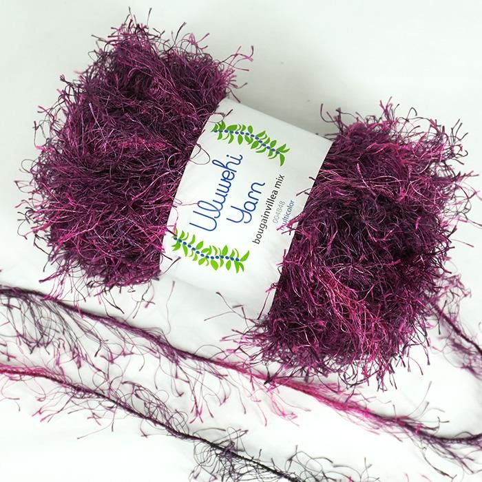 Wool yarn, Ulbehi Yarn, Bougainvillea Mix, 50g [uymx-004B48] 