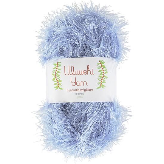 Wool yarn, Urbehiyan Hyacinth Glitter, 50g [uygt-080A03] 