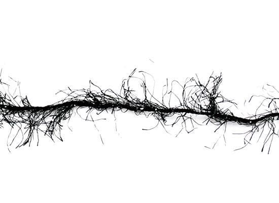 Wool yarn Urubehi Yarn Black Glitter 50g [uygt-080A05] 