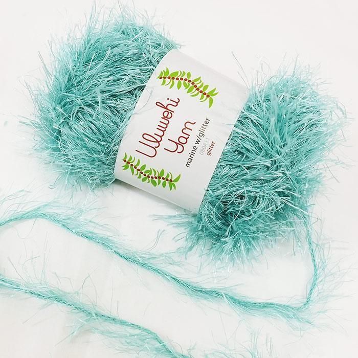 Wool yarn Urubehiyan Marine Glitter 50g [uygt-080A11] 