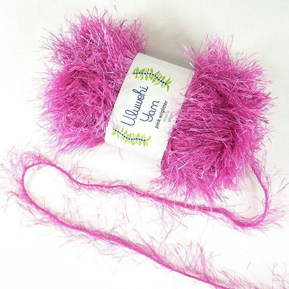 Wool yarn Urubehiyan Pink Glitter 50g [uygt-080A14] 