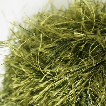 Wool yarn, Ulbehi Yarn, Olive Glitter, 50g [uygt-080A17] 