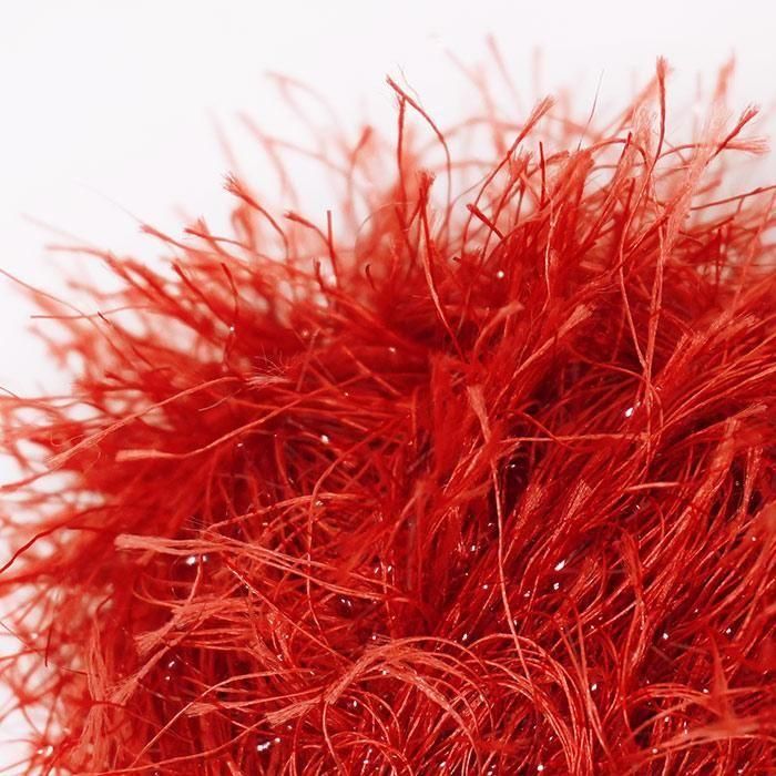 毛糸 ウルベヒヤーン レッドグリッター 50g ［uygt-080A18］