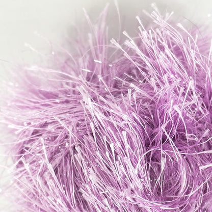 毛糸 ウルベヒヤーン ラベンダーグリッター 50g ［uygt-080A22］