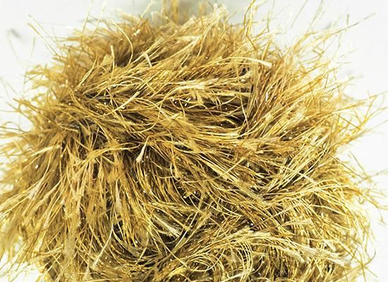 Wool yarn, Ulbehi Yarn, Blonde Glitter, 50g [uygt-080A25] 