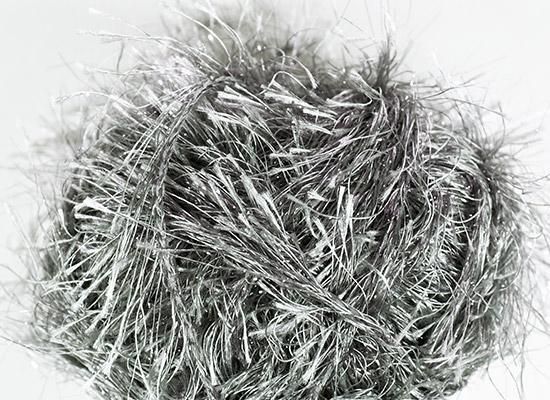 Wool yarn, Ulbehi Yarn, Gray Glitter, 50g [uygt-080A28] 