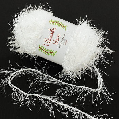 Wool Urubehi Yarn White Glitter 50g [uygt-080A35] 