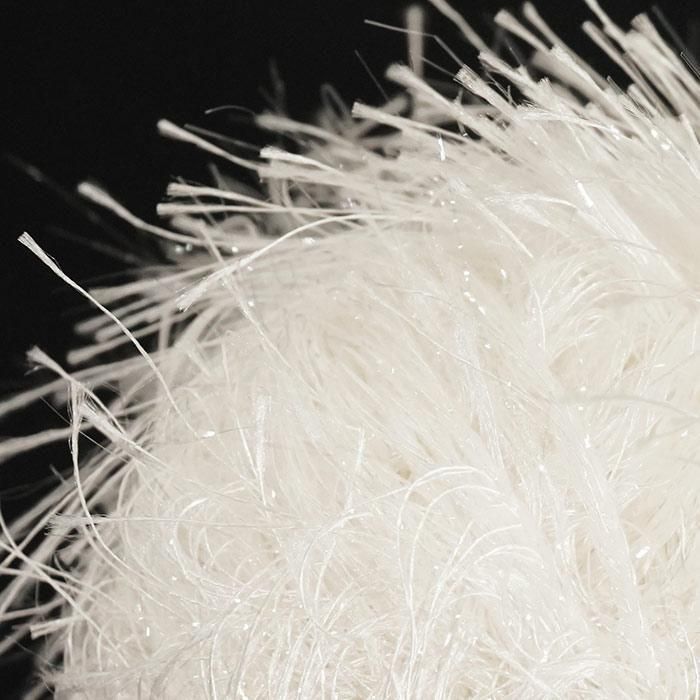 Wool Urubehi Yarn White Glitter 50g [uygt-080A35] 