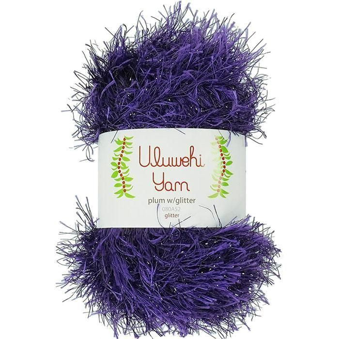 Wool yarn Urubehiyan Plum Glitter 50g [uygt-080A52] 