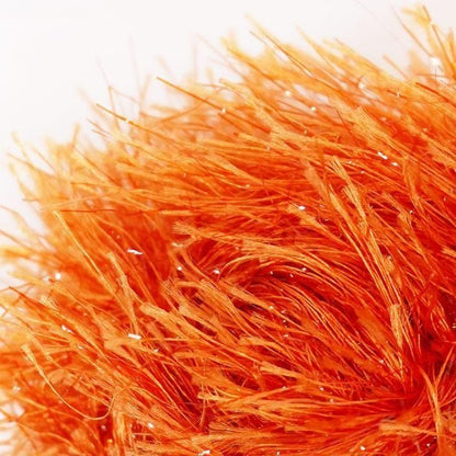 Wool yarn, Ulbehiyan Orange Glitter, 50g [uygt-080A53] 