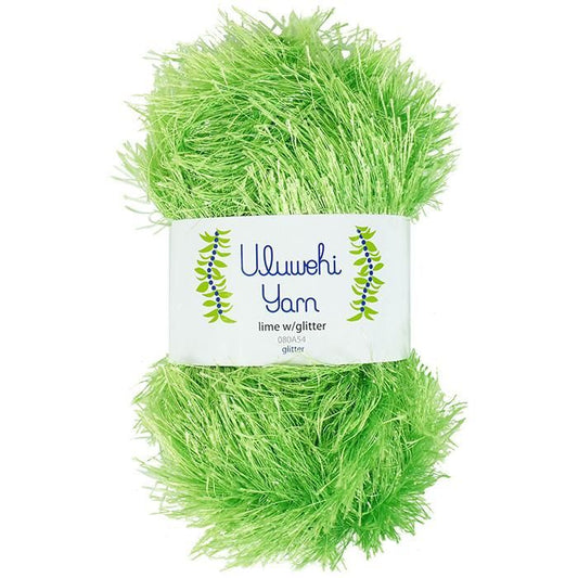 Wool yarn Urubehiyan Lime Glitter 50g [uygt-080A54] 