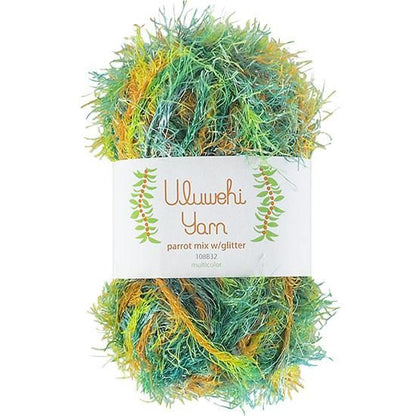Wool yarn Urubehi Yarn Parrot Mix Glitter 50g [uymx-108B32] 