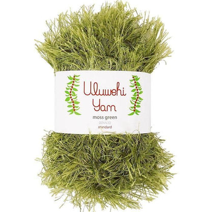 Wool yarn, Ulbehiyan, moss green, 50g [uysd-004A30] 