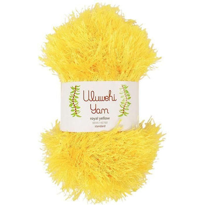 Wool yarn, Ulbehi Yarn, Royal Yellow, 50g [uysd-004A140760] 