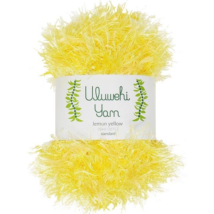 Wool yarn, Ulbehi Yarn, Lemon Yellow, 50g [uysd-004A120752] 