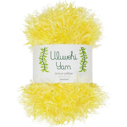 Wool yarn, Ulbehi Yarn, Lemon Yellow, 50g [uysd-004A120752] 