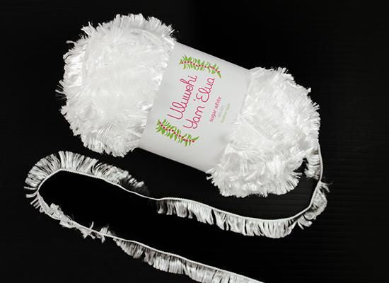 Wool yarn by Urubehiyan Elua Sugar White, 50g [uyel-001A01] 