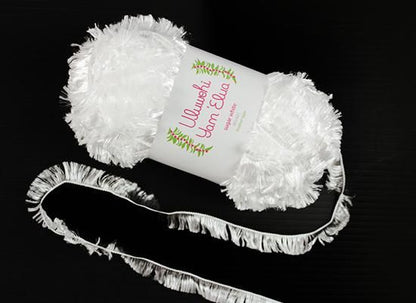 Wool yarn by Urubehiyan Elua Sugar White, 50g [uyel-001A01] 