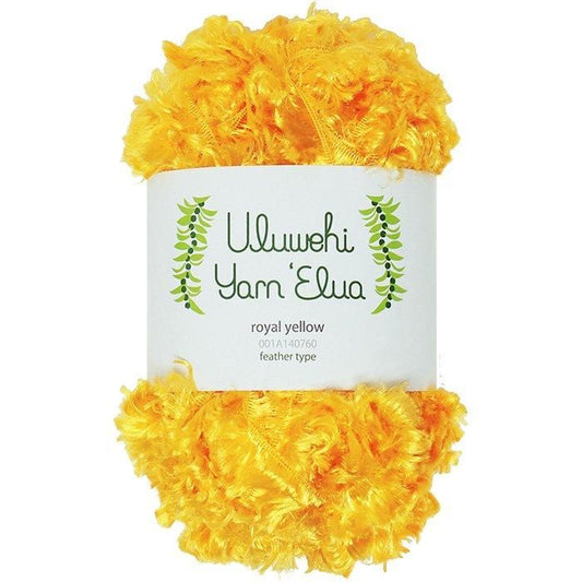 Wool yarn by Urubehiyan Elua Royal Yellow, 50g [uyel-001A140760] 