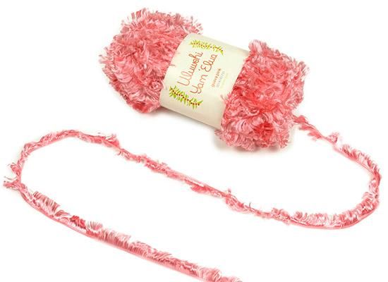 Wool yarn by Urubehi Yarn, Elua, Guava Pink, 50g [uyel-001A161731] 