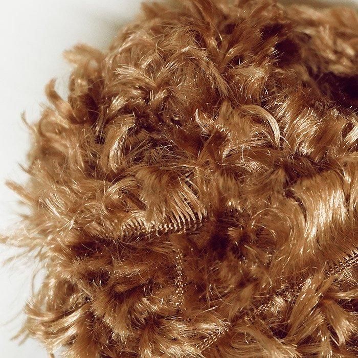 Wool yarn by Urubehi Yarn, Elua, Coffee Brown, 50g [uyel-001A171327] 