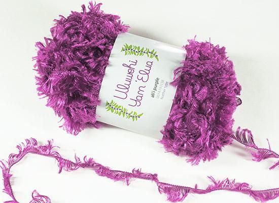 Wool yarn by Urubehi Yarn, Elua, Arii Purple, 50g [uyel-001A193138] 