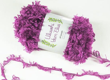 Wool yarn by Urubehi Yarn, Elua, Arii Purple, 50g [uyel-001A193138] 